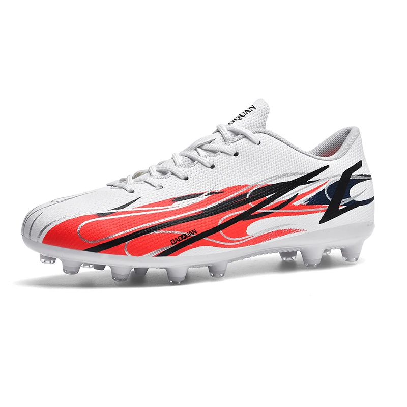 2024 Boys Children Softball Football Boots Turf Soccer Shoes Girls Kids Training Football Cleats Grass Sneakers TF/FG Spike Male