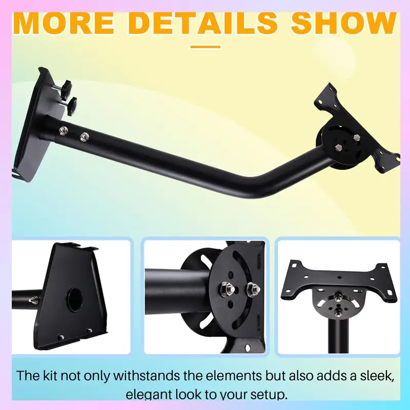 

AB25-Wall Mounted Bracket Kit For Starlink Gen 3 Satellite Receiver Bracket Mounting For Better Signal