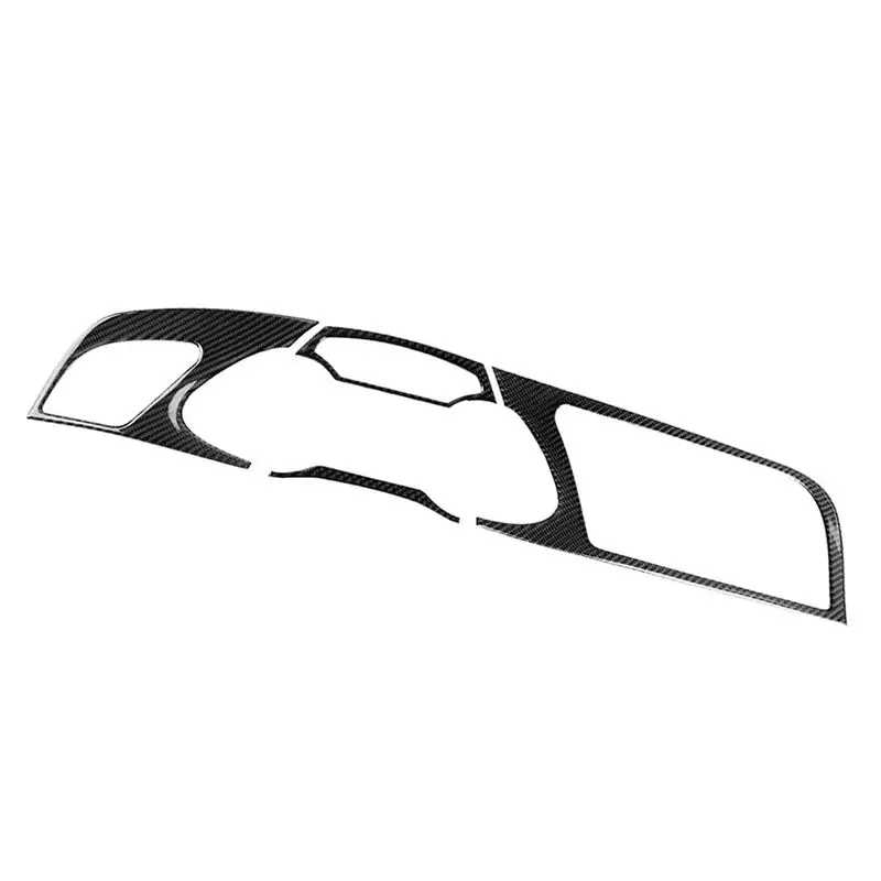 

AEA6-1 Set Car Console Dashboard Panel Decoration Modified Carbon Fiber For A4L 2009-2012 LHD Only