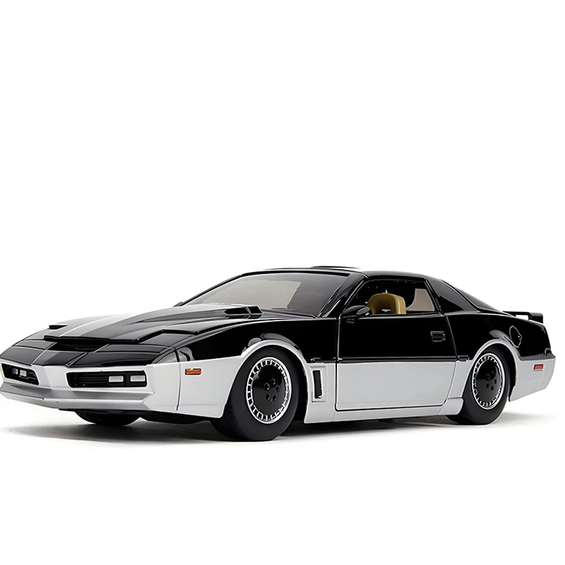 JADA 1:24 Knight Rider KARR Alloy Car Diecasts & Toy Vehicles Car Model Miniature Scale Model Car For Children