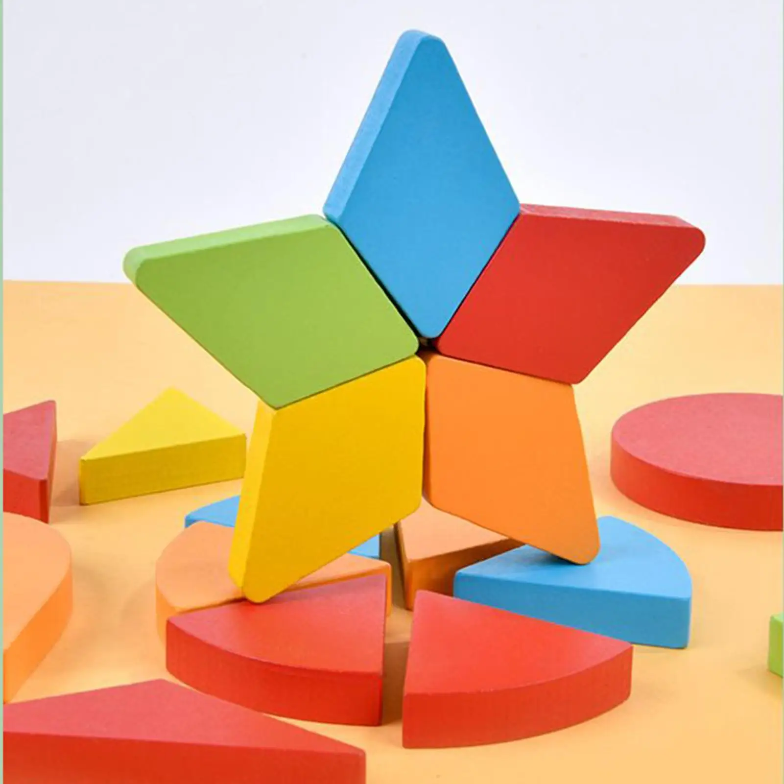 Forma quebra-cabeça criança quebra-cabeças atividades geométricas jogos para aprendizagem desenvolvimento educação pré-escolar jardim de infância crianças meninos