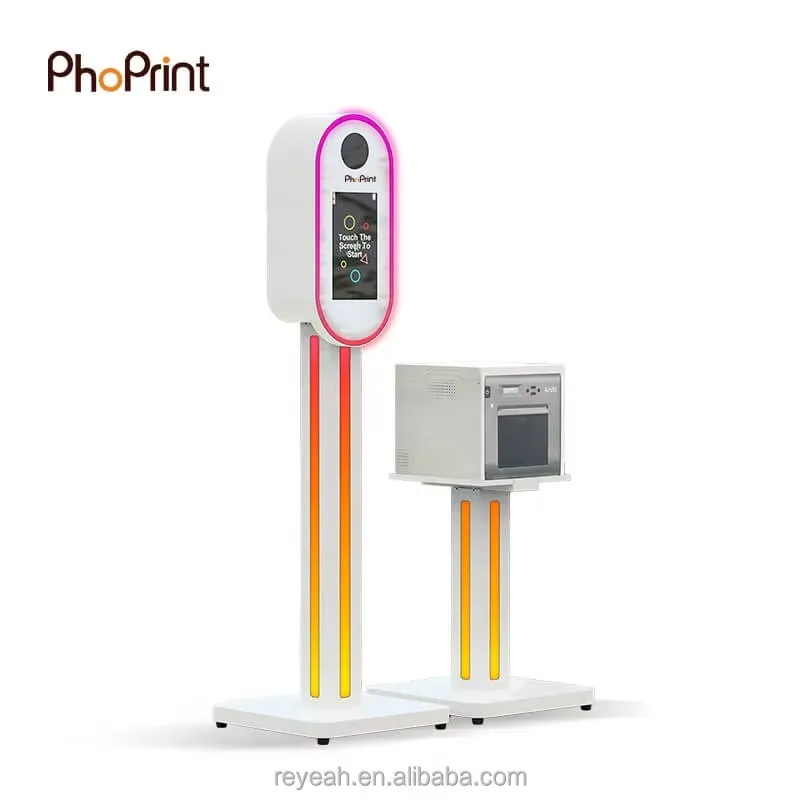 Phoprint Photo Mirror Booth Selfie Mirror Photo Booth met camera en printer voor feest