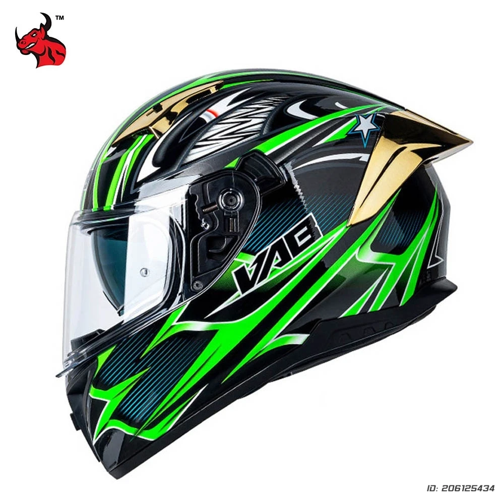 

Full Face Street Motorcycle Helmet Motocross Double Lens Racing Helmet Motocross Kask DOT Approved Motorcycle Street Bike Helmet