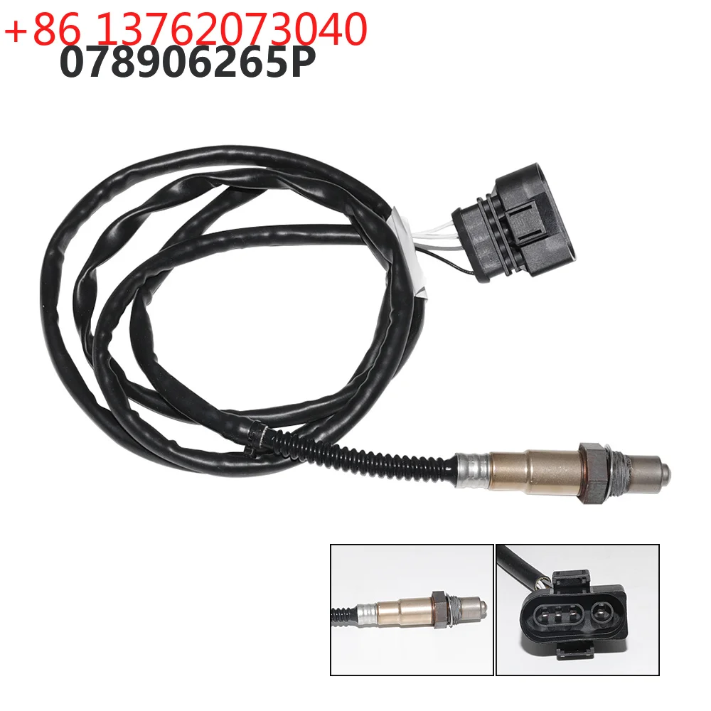 Rear O2 Oxygen Sensor 078906265P For VW PASSAT 3B3 2.8 2000-2005 AUDI A4 A6 2.4 2.8 RS4 RS6 S4 quattro 0258006314 Car Accessorie