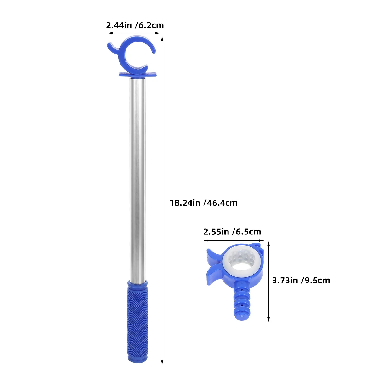 1Set Window Opener Pole Hook Push Pull Rod for Skylights High Windows Blinds Curtains Awning Window Opening Tool Easy Use
