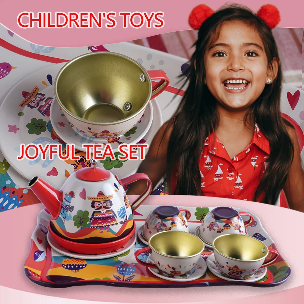 Simulation service à thé théière cuisine thé de l'après-midi semblant jouer jouet thé de l'après-midi jouer jeu éducation précoce jouets pour enfants enfants