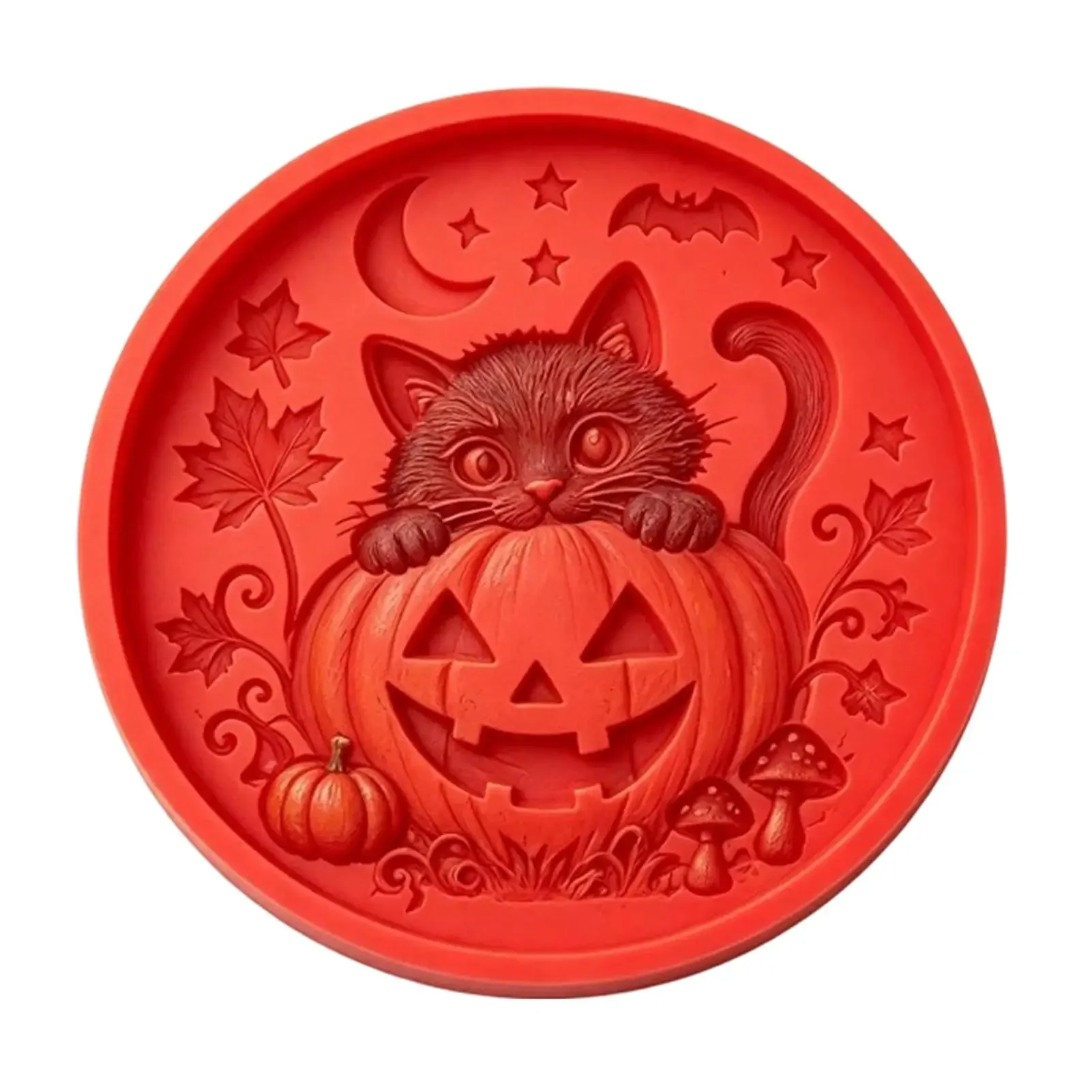Concrete Molds Reusable Silicone Funny Spooky Halloween Decor Concrete Casting Stepping Stone Molds For Outdoor Pavers Patio