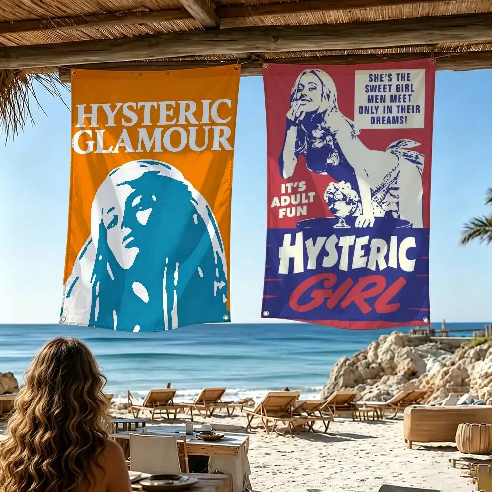 H-HystericS Glamour BRAND Creative  Flag Suitable For Party Club Outdoor Interior Wall Decoration Banner Fans Gift