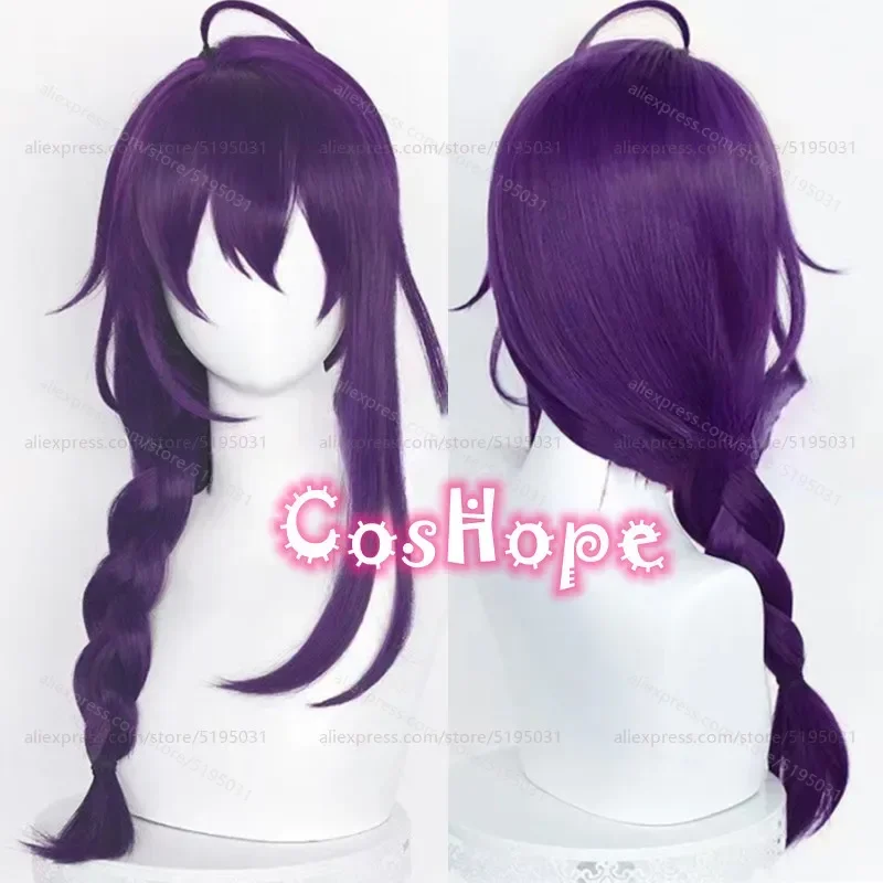 

Ayase Mayoi Cosplay Wig Pre Braided Purple Wig Cosplay Anime Cosplay Wigs Heat Resistant Synthetic Wig