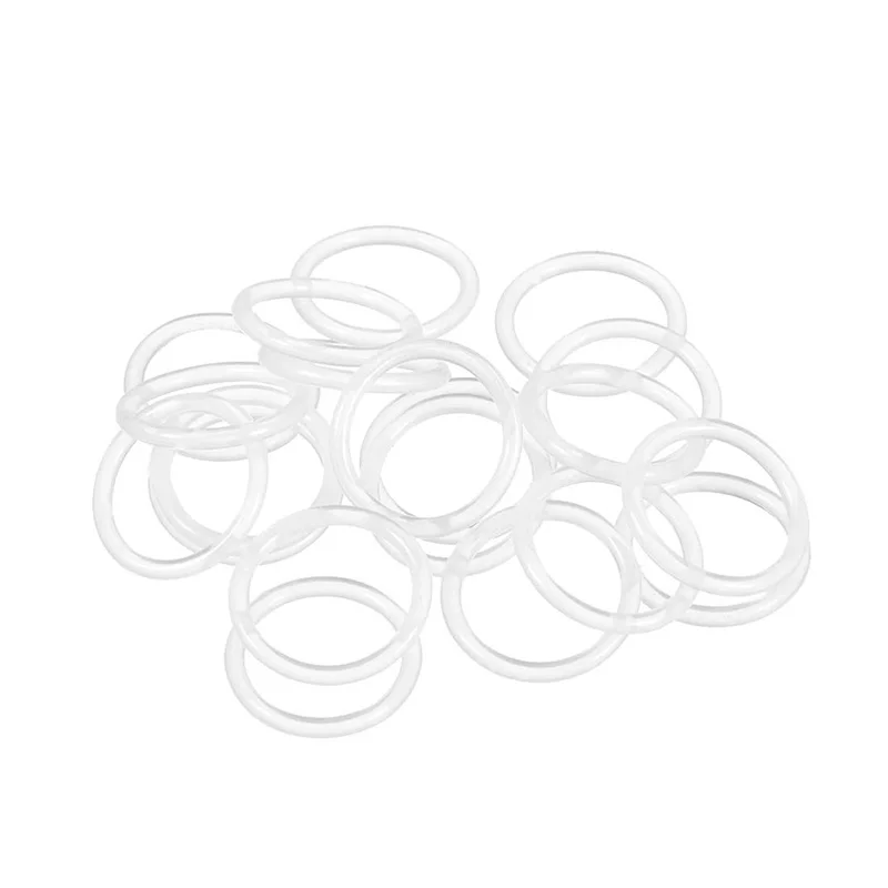 5PCS White Silicone Rubber O Ring VMQ Seal Gasket CS 2.2mm OD 78/80/96/108mm Clear Food Grade Silicone O Ring for Pipe Repair