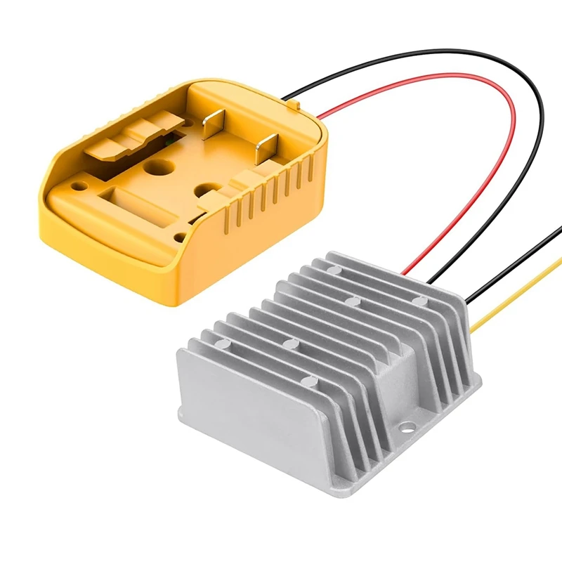 Step Down Converter Aadpter For Dewalt 18V20vbattery DC Voltage Regulator With Upgraded Low Voltage Protection And Switch