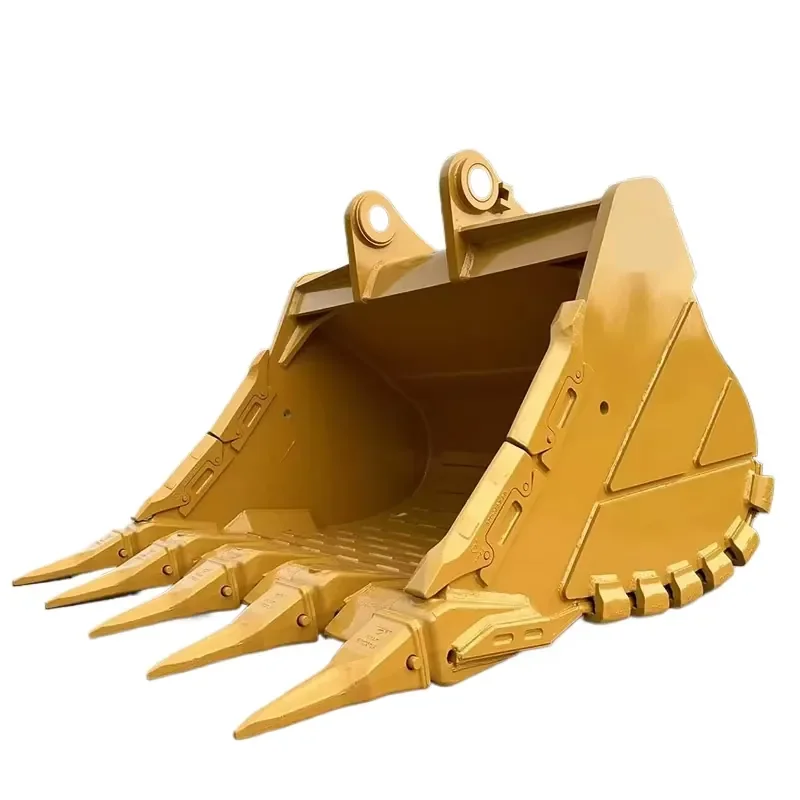 【2026 Hot Selling】 RSBM Factory Customized Construction Machinery Excavator Parts Heavy Rock Bucket with Teeth