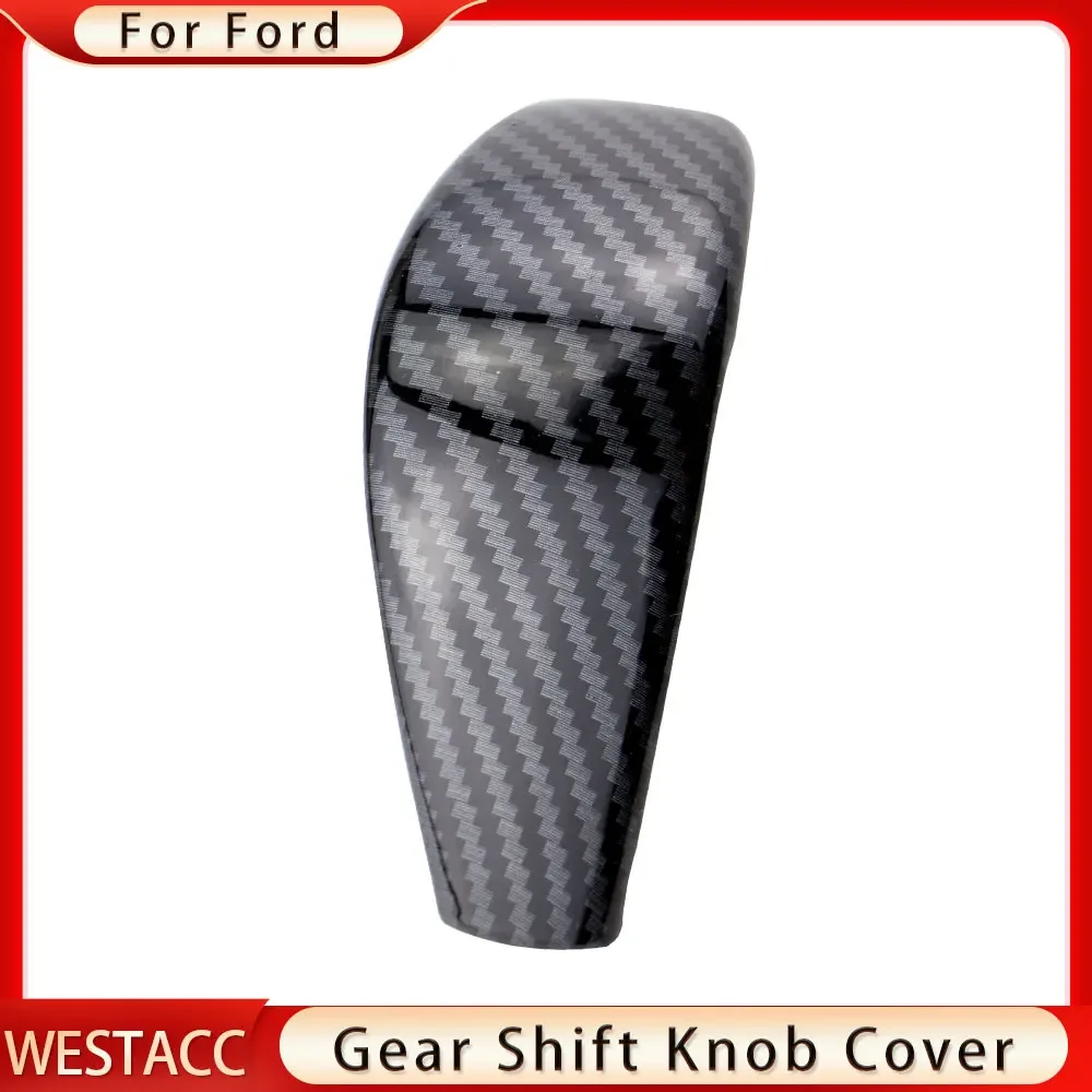 Car Gear Head Shift Knob Protection Cover Sticker Trim for Ford Ranger Raptor Everest Endeavour 2015 - 2018 Accessories