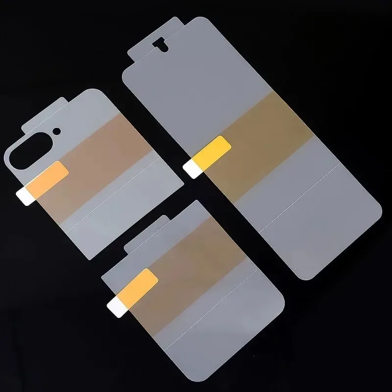 Hydrogel Films for Samsung Galaxy Z Flip 6 Front Back Full Coverage Screen Protectors HD Clear Protective Film Flip 6