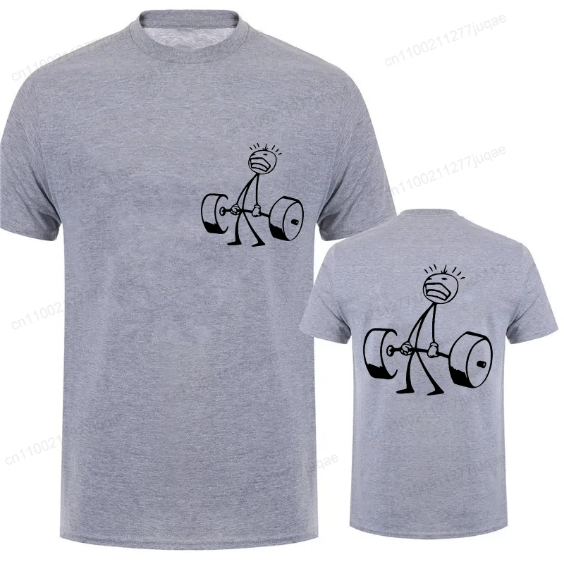 Weightlifting Lifting Graphic Tee Men Motivational Gym Sports Printed Short Sleeve Tshirt Loose Fit Bodybuilding Athletic Tops