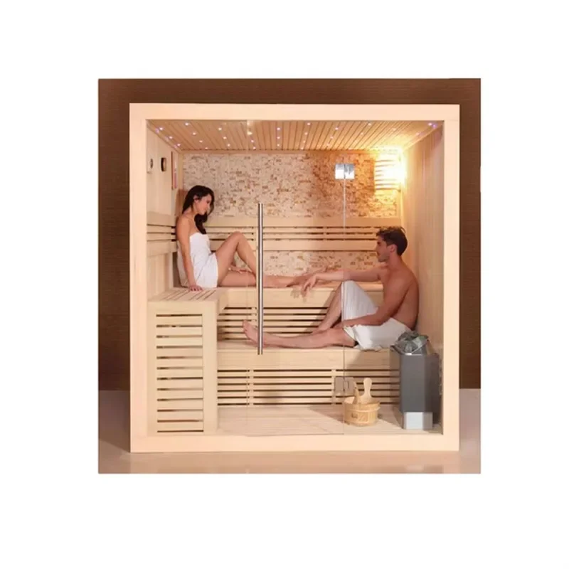 

【Best-selling】The Latest Design Wood Cabin Indoor/outdoor High Quality Traditional Sauna Room
