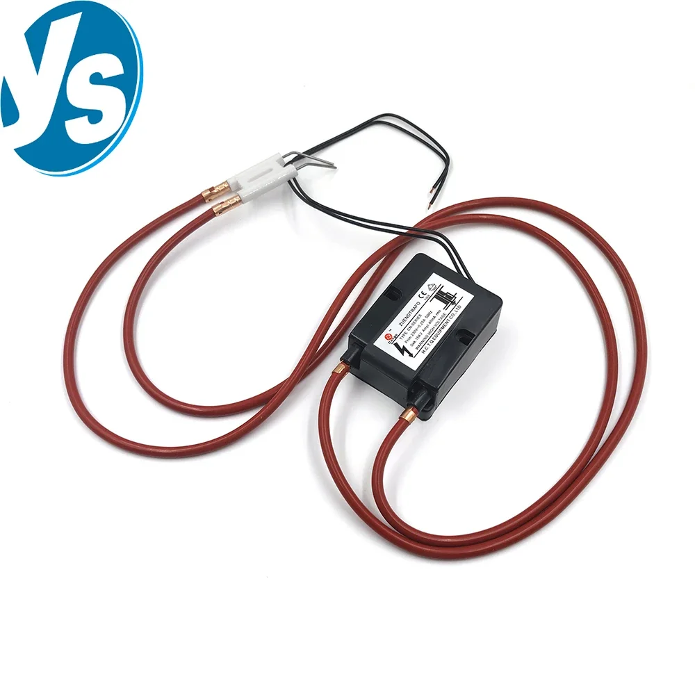 Ignitor System, Burner Oil Nozzle, Brass Waste Oil Fuel Nozzle, High Voltage Pulse Ignition, Complete Ignitor Kit with High