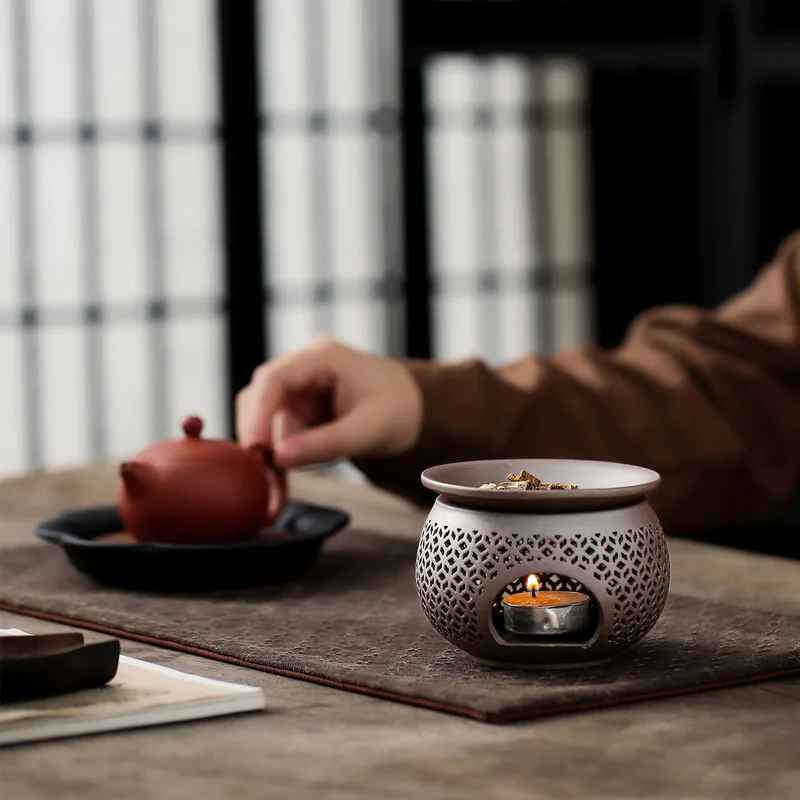 ceramic-hollow-out-incense-burner-tealight-candle-night-light-essential-oil-sandalwood-tea-leaf-indirect-aroma-furnace-for-tea