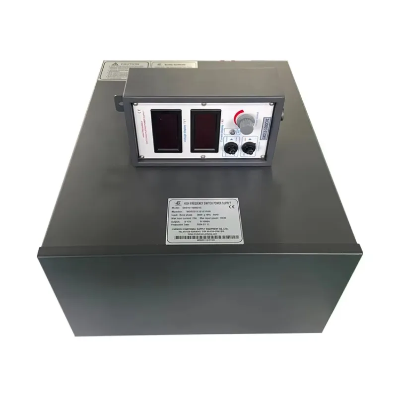 

Switch Mode DC Power Supply 12 V 1000 A Chrome Nickel Zinc Copper Silver Gold Plating