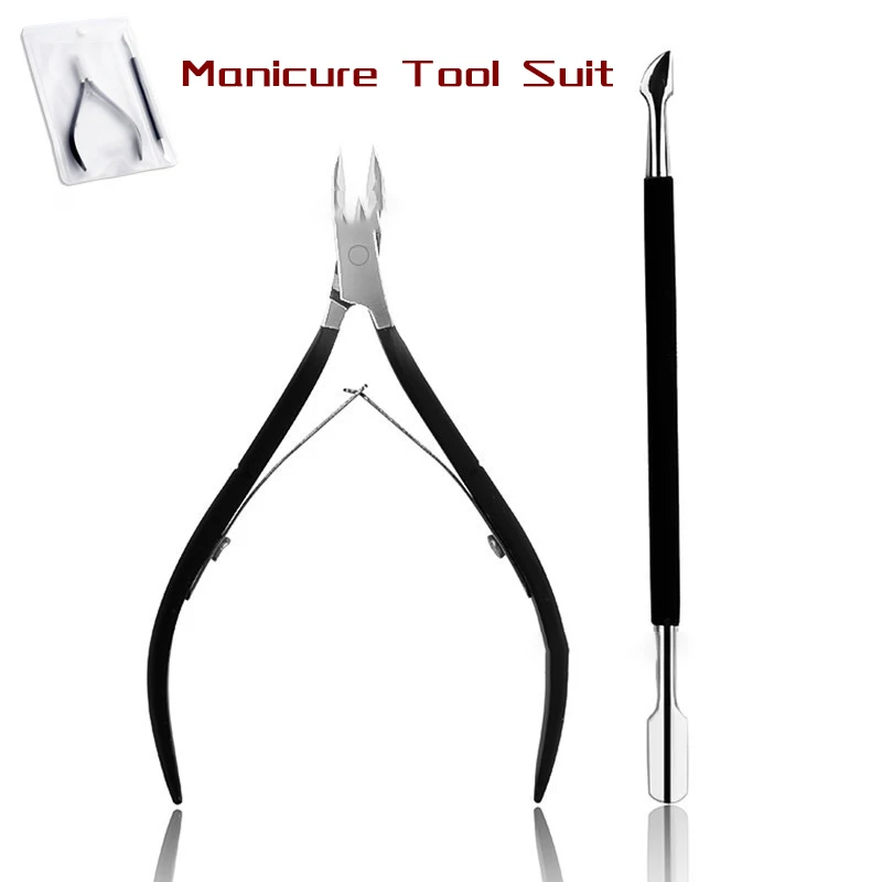 Nail Cuticle Nipper Scissors Stainless Steel Manicure Colorful Clipper Dead Skin Remover Pedicure Eagle Beak Pliers