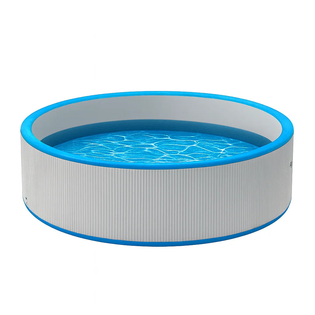 Aufblasbarer Drop Stitch-PVC-Pool, oberirdisches Hinterhofpool für Kinder in Sondergröße