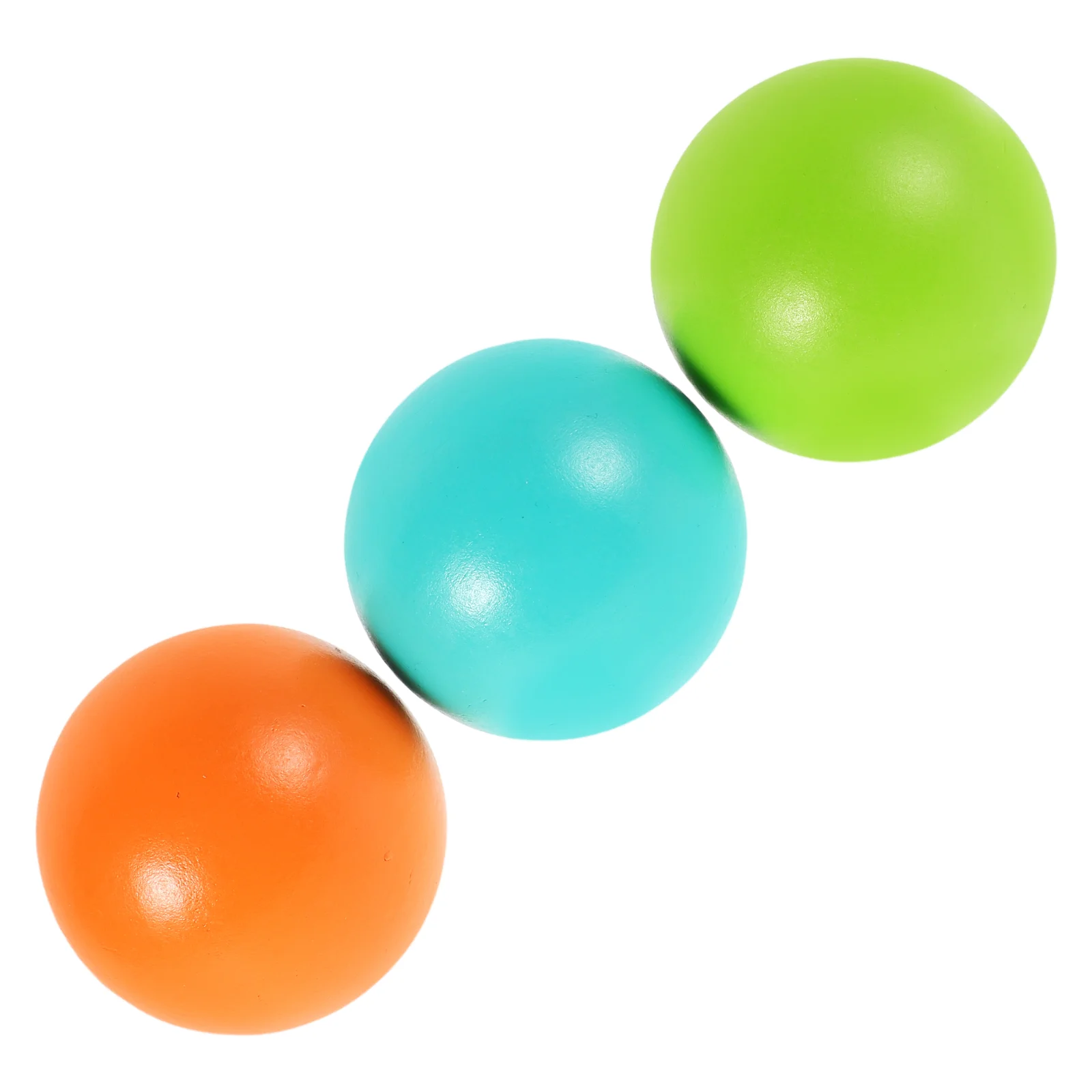 

3pcs Outdoor Croquet Balls Replacement 7cm Wooden Lawn Games Ball Colorful Croquet Set Balls for Family Backyard Fun Recreationa