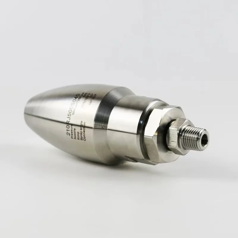 7250psi High Pressure Washer Accessories Rotating Washing Nozzle 500Bar Stainless Steel Ultrahigh Pressure Rotating Turbo Nozzle