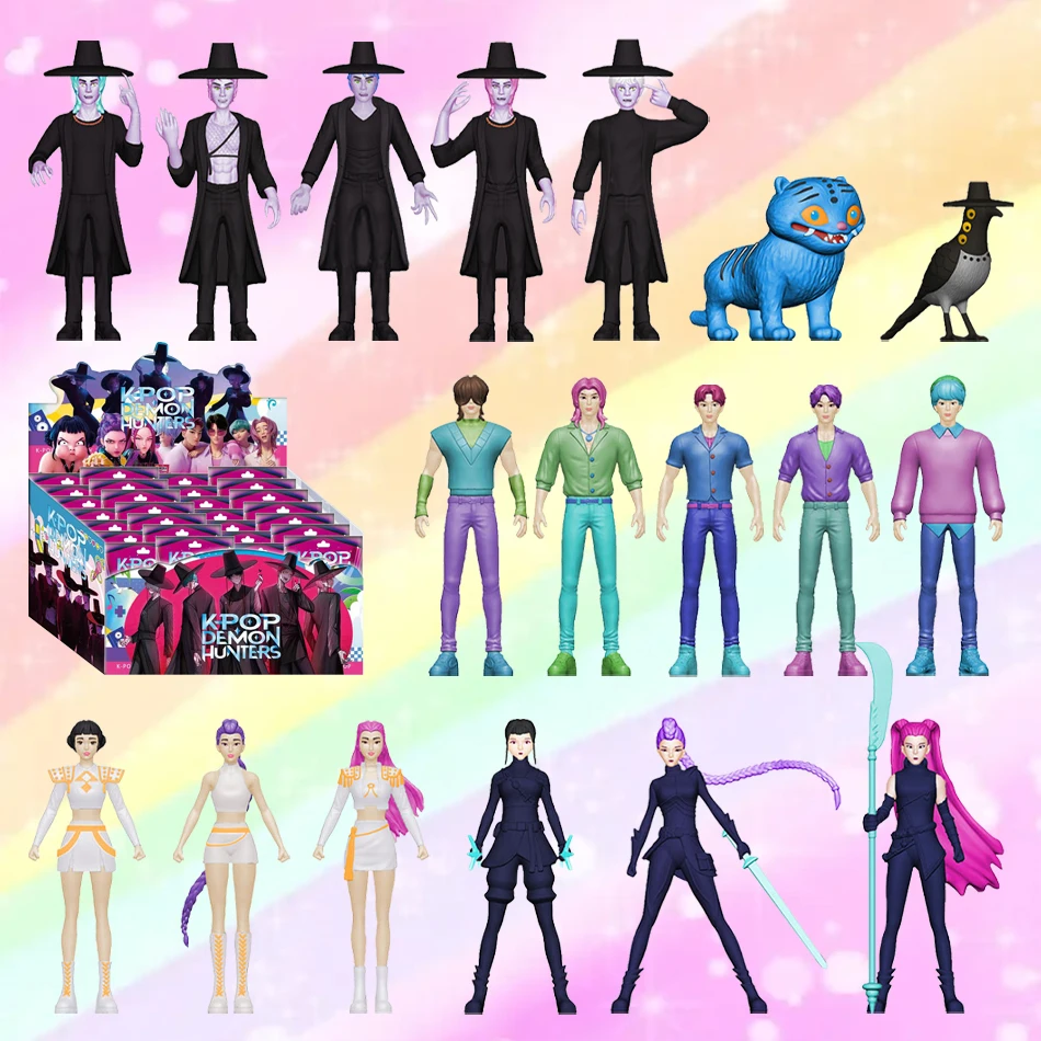 

Kpop Demon Hunt box series 24Pcs Figure Model Toy Cartoon Gaming Peripherals Desk Decoration Halloween/Christmas for Kid GiftK