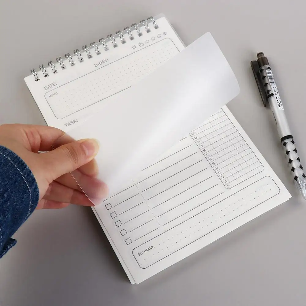 Self Inspection Form Schedules Organizer Daily Planner Chart Habit Cultivation Chores Checklist Perforated Writing Filling