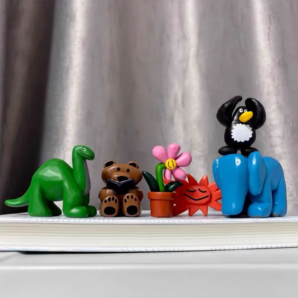 اليابان Qualia Daisuke كوندو ألعاب شخصيات الحركة لطيف الفيل الدب البطريق ديناصور أنيمي الشكل لعب الدمى للأطفال #3