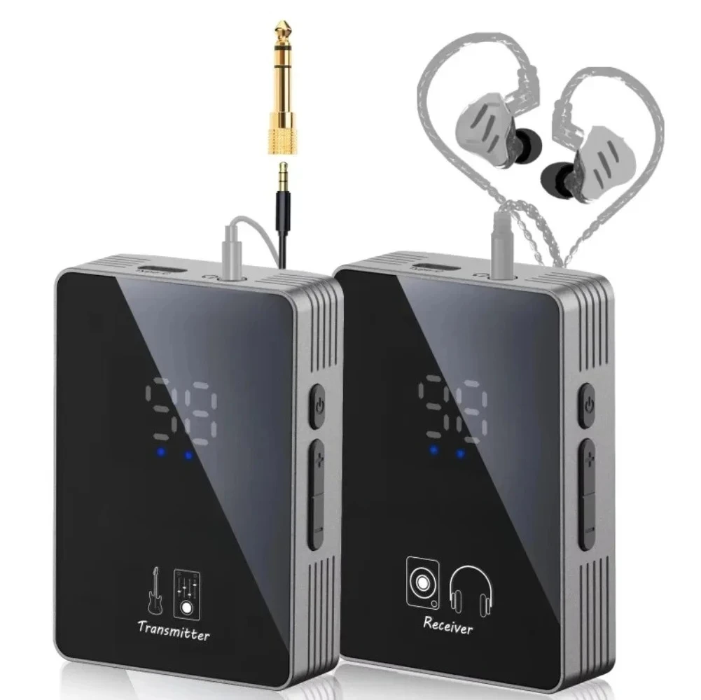 

5.8G Digitals Wireless in-Ear Monitor System Transmitters Bodypacks Receivers for Stages Studios and Live Tool