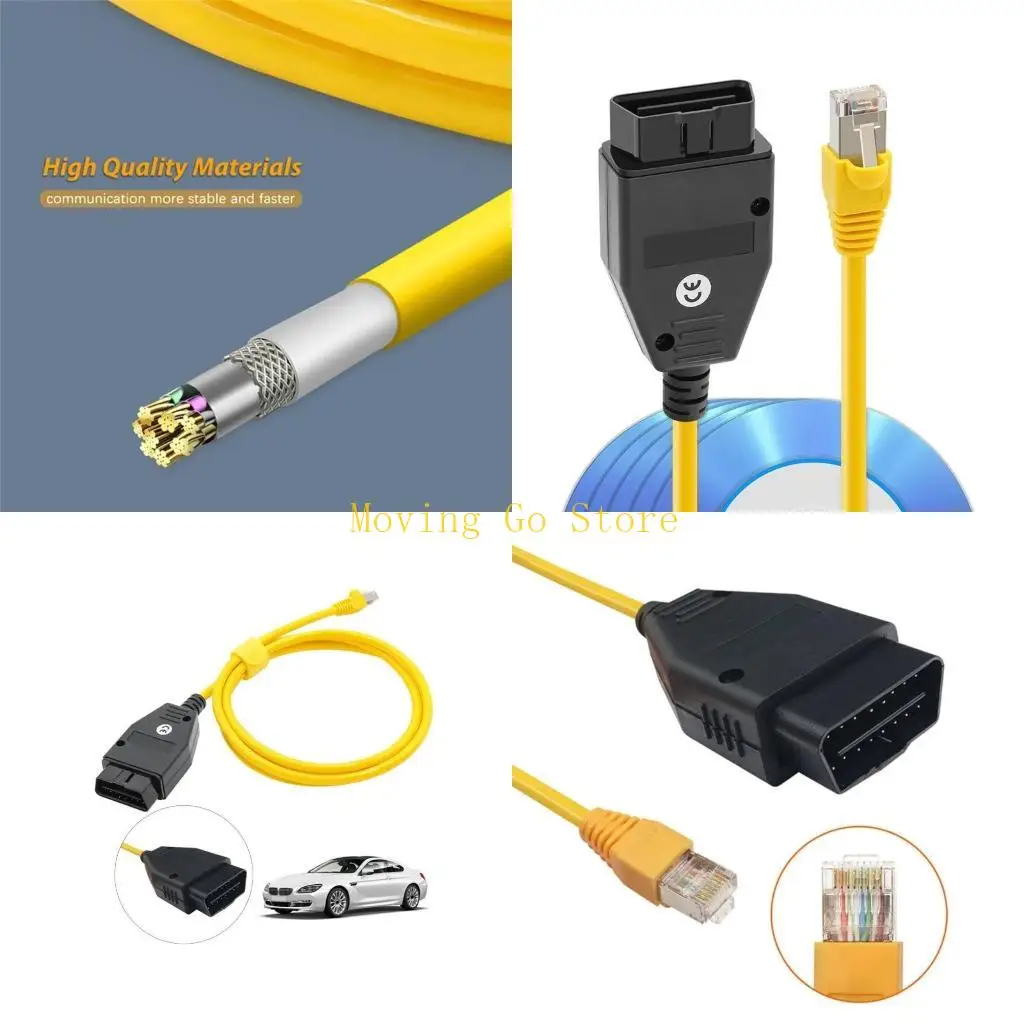 

B5XD для F33 F18 F06 Кодирование Ethernet To OBD Интерфейсы Диагностический кабельный инструмент