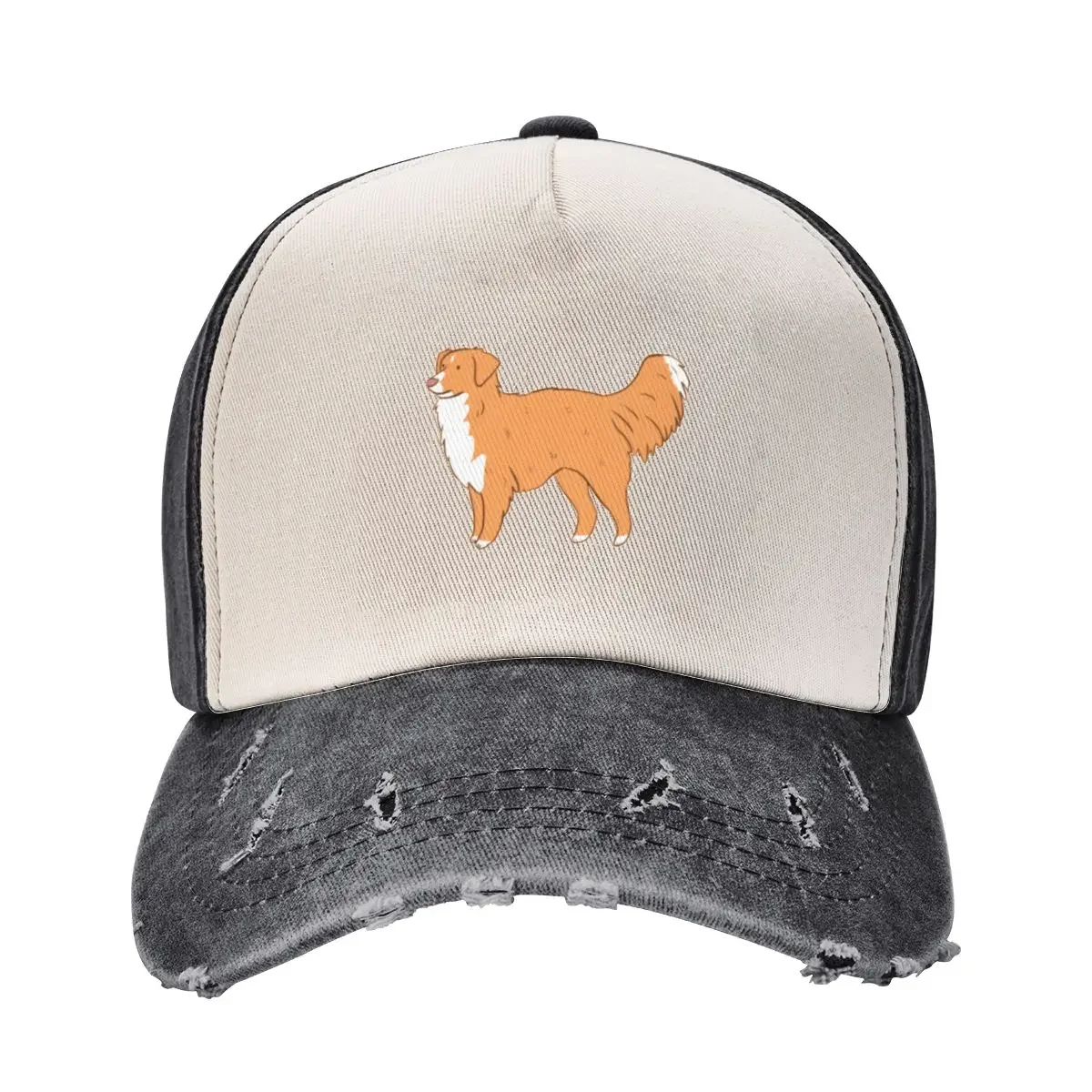 

Nova Scotia Duck Tolling Retriever illustration Baseball Cap Sunscreen |-F-| Sun Hat For Children Golf Men Women's