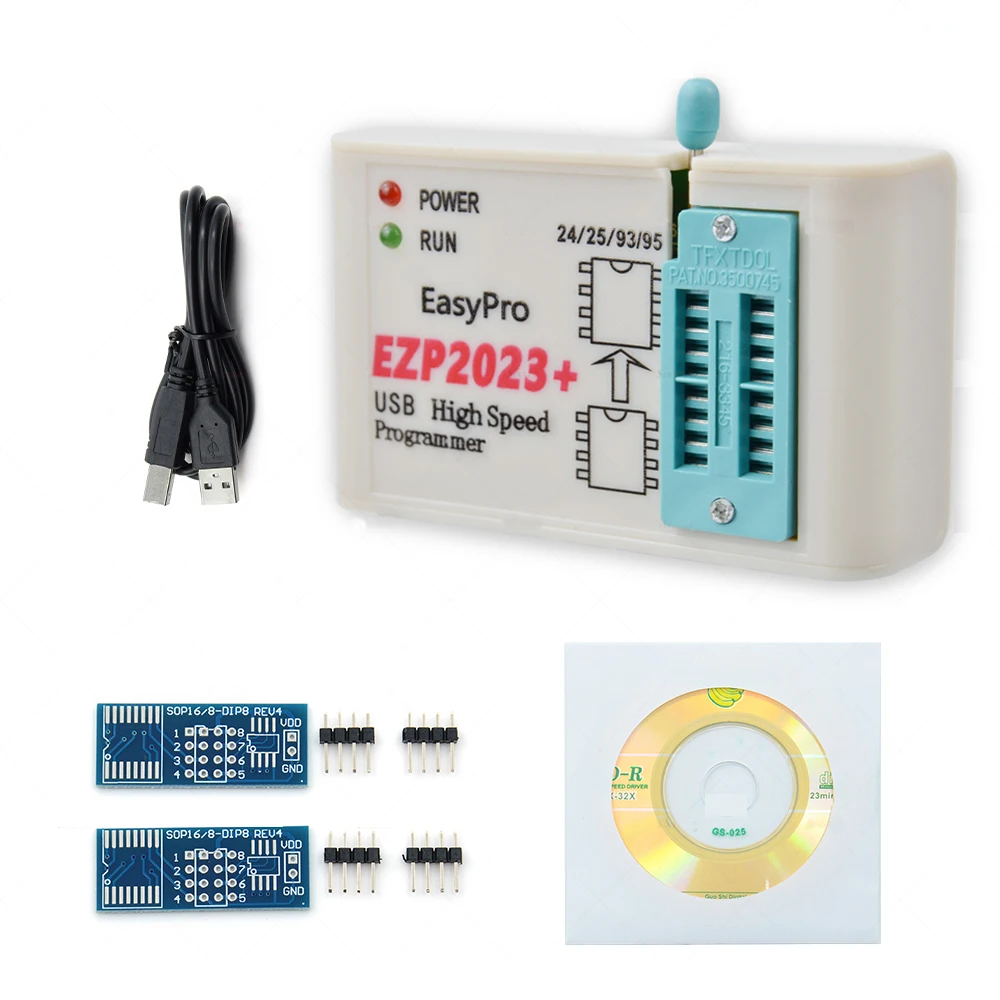 2024 Original EZP2023 High Speed USB SPI Programmer EZP 2023 Support 24 25 93 95 EEPROM 25 Flash BIOS Chip PK EZP2019