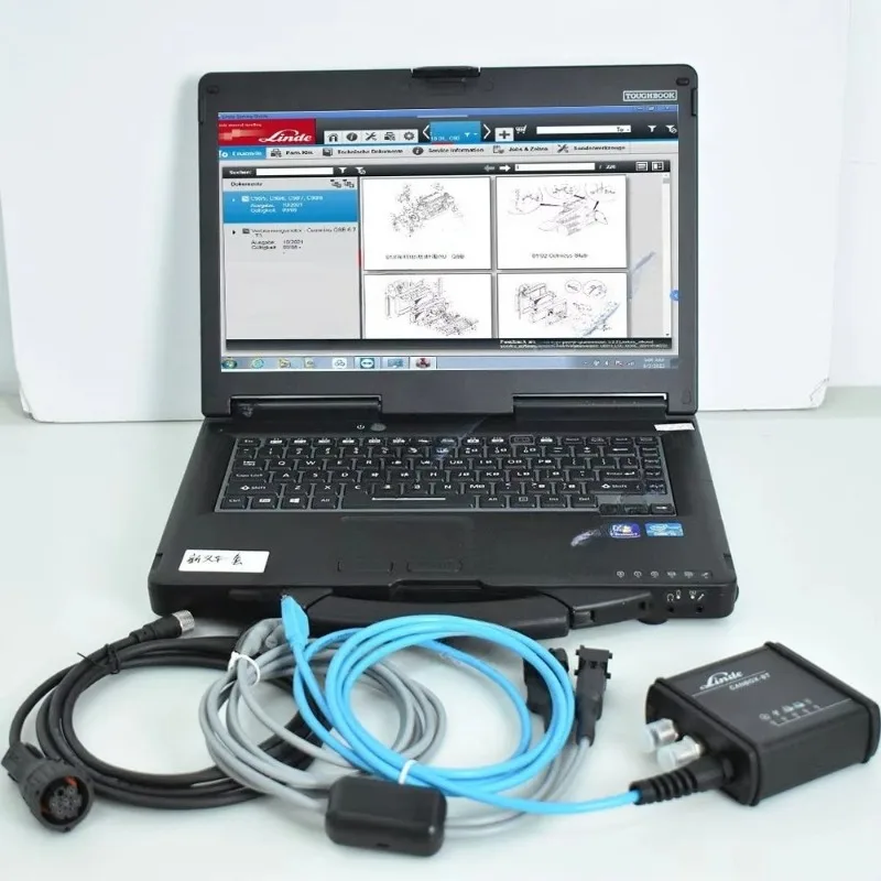 

CF53 Laptop for Linde BT Canbox Bt 3 III Original Linde CANBOX-2 BT Doctor Canbox Usb Pathfinder LSG Diagnostic Scanner Tool