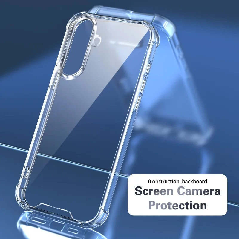 Hartschalenhülle für Samsung Galaxy A56 A55 A57 A37 A36 A35 A26 A17 A07 A06 A16 A15 5G Handyhülle Acryl Transparente Rückseite – Detail 10