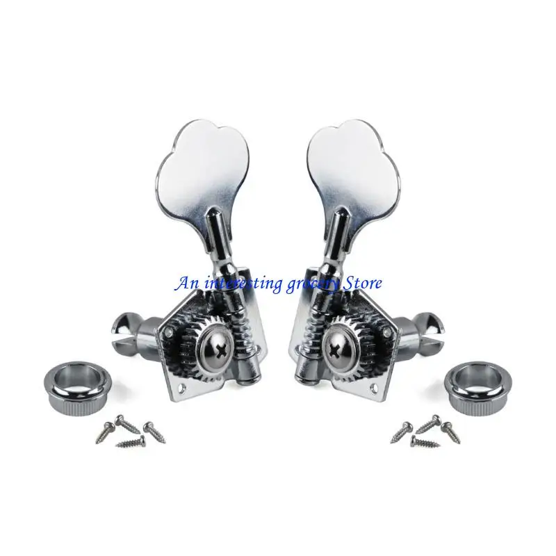 652D Electric Bass Opened Machine Head Tuner for 4 String Bass Guitar Right/Left Hand
