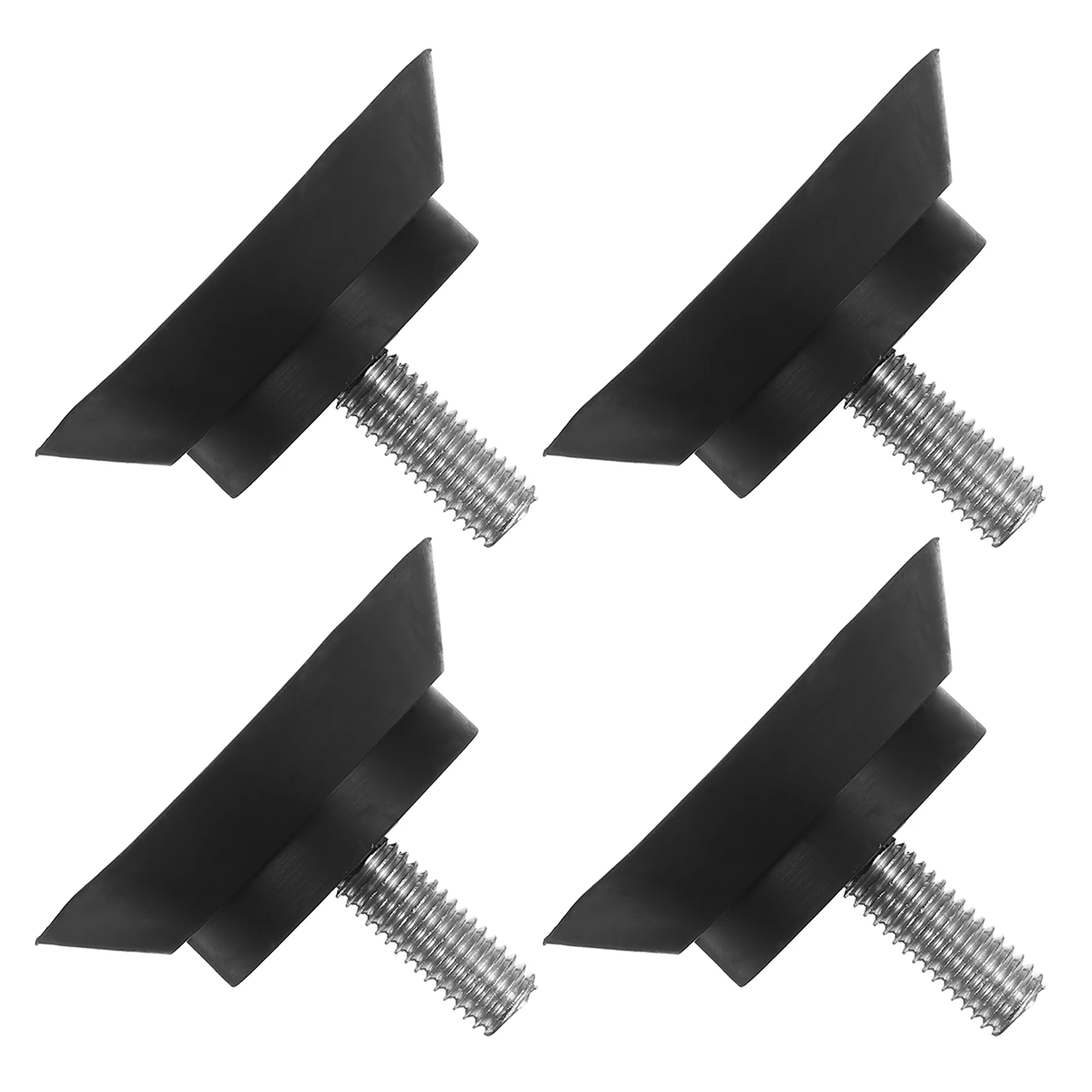 

4Pcs Adjustable Foot Pads Anti-Slip Fitness Equipment Supports for Treadmills Exercise Bikes Furniture Legs Levelers Noise