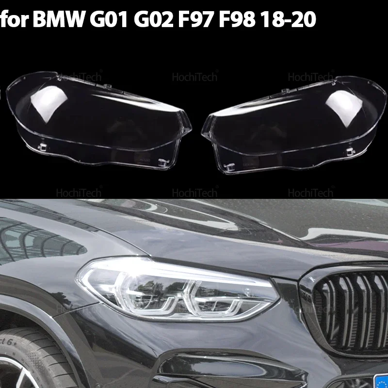 

Lampshades Headlamp Transparent Lamp Shade Headlight Cover Lens for BMW X3 X4 X3M X4M G01 G02 F97 F98 Pre-facelift 2018-2020