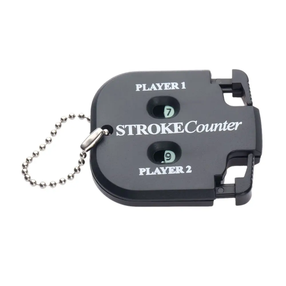 Portable Plastic With Key Chain Golf Accessories Two Digits Golf Shot Scoring Keeper Count Stroke Score Counter