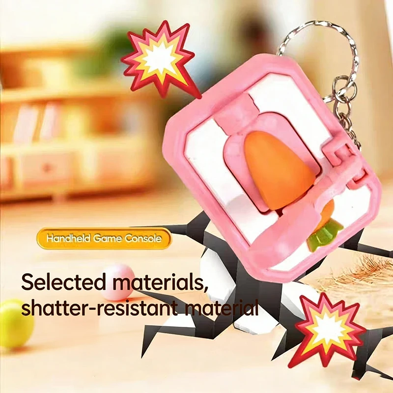 DIY Keychain Carrot-cutting Creative Mini Cutting Fun Stress-relieving Toy Interesting Toy Gift view 4