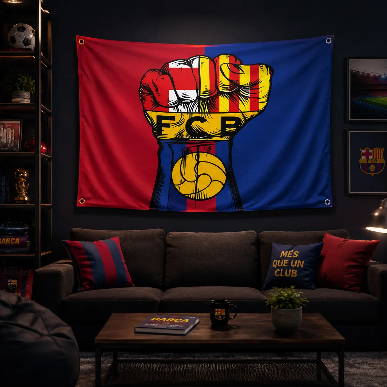 Barcelona Theme Backdrop Tapes - Home Barcelona ulasan dan harga