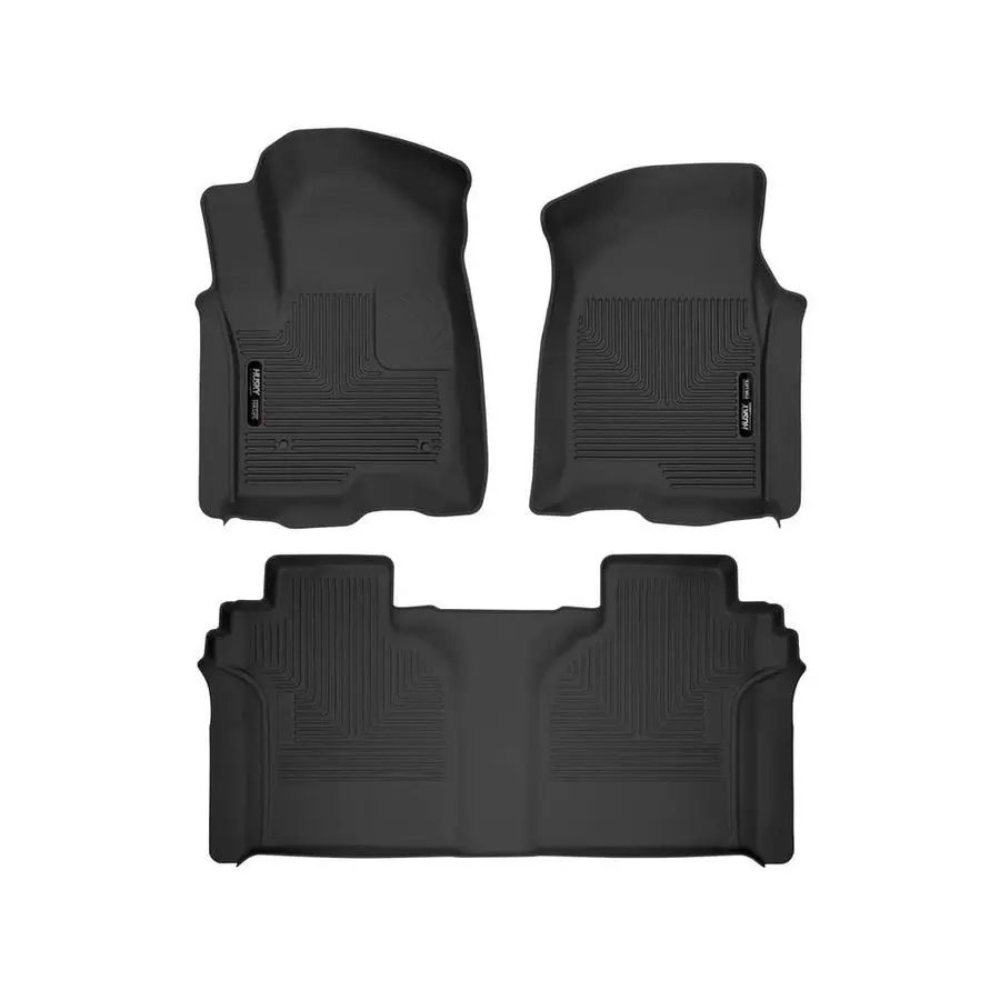 

Xact Contour Floor Mats Fits 20192026 Chevrolet Silverado amp GMC Sierra 1500 amp 20202026 Silv. Sierra 2500 3500 Crew CAB ONLY