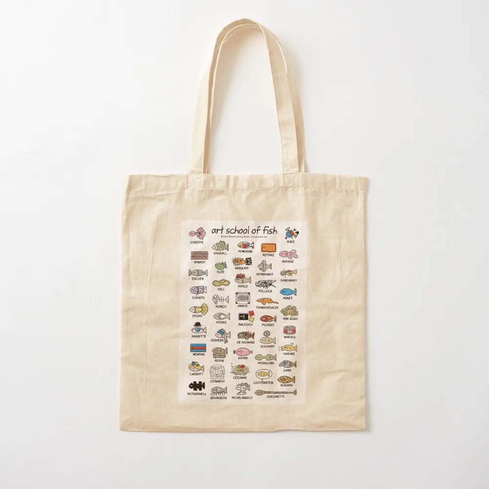 art school of fish (composite) Tote Bag Eco bag shopper bags Canvas bag