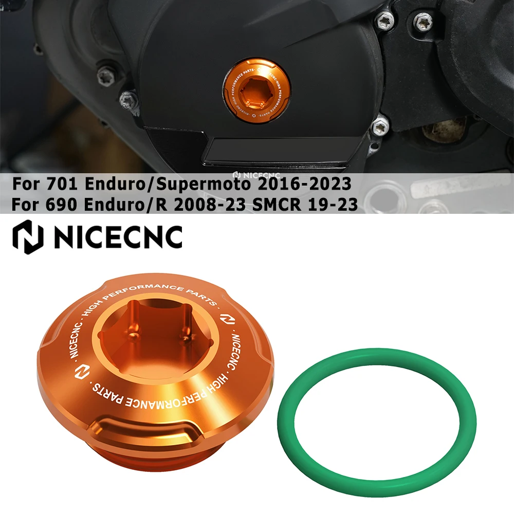 

For KTM 690 Enduro R SMCR 690 SMC R 2008-2023 Engine Ignition Cover Plug For Husqvarna 701 Enduro Supermoto 2016-2023 Norden 901