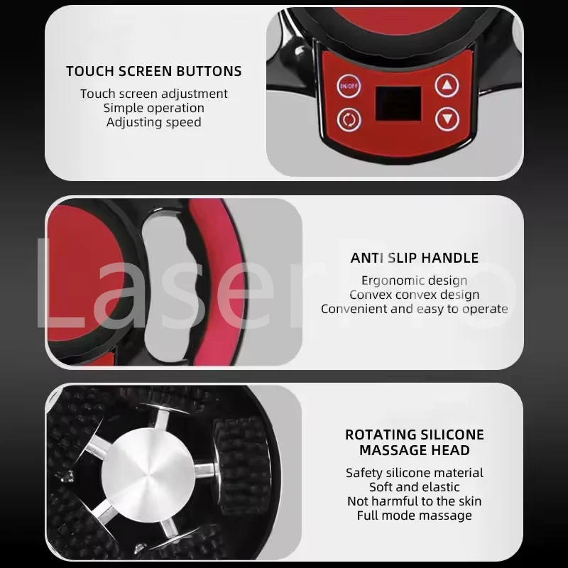 Neue Mini 360-Vibrations-Cellulite-Massage-Schlankheitsmaschine, Bauch- und Taillenmassage, vibrierende Cellulite-Maschine für den Heim- und Salongebrauch