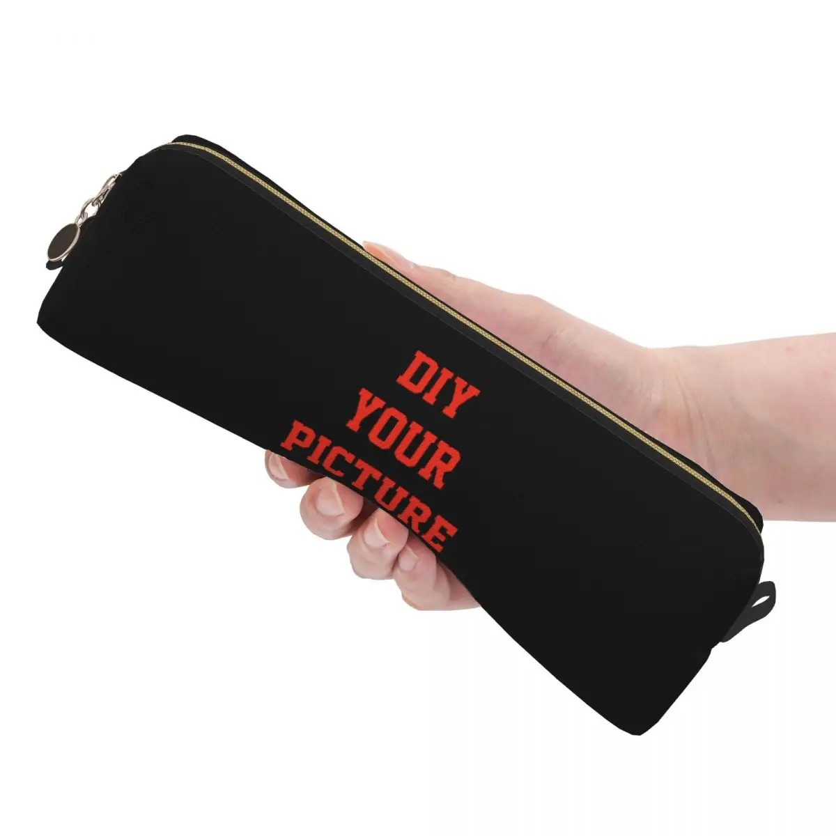 Aangepaste uw foto etui aangepaste maatwerk DIY pennenhouder tassen kinderen grote capaciteit kantoor cosmetische pennenbakje