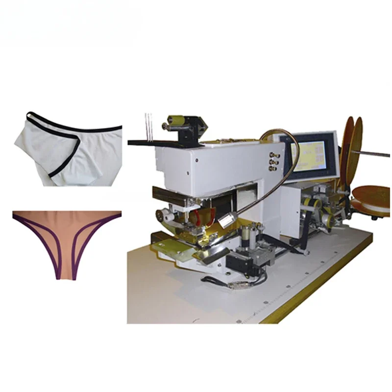 Nahtlose doppelseitige Säum-V-Typ-Maschine für elastische Unterwäsche HF-902