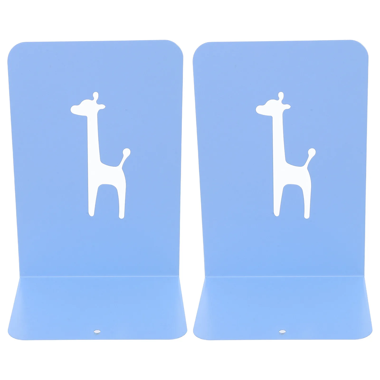 

2 шт. металлические подставки для книг в форме жирафа, декоративные держатели для книг для офиса, детской комнаты, полок, современные органайзеры для книг в виде животных