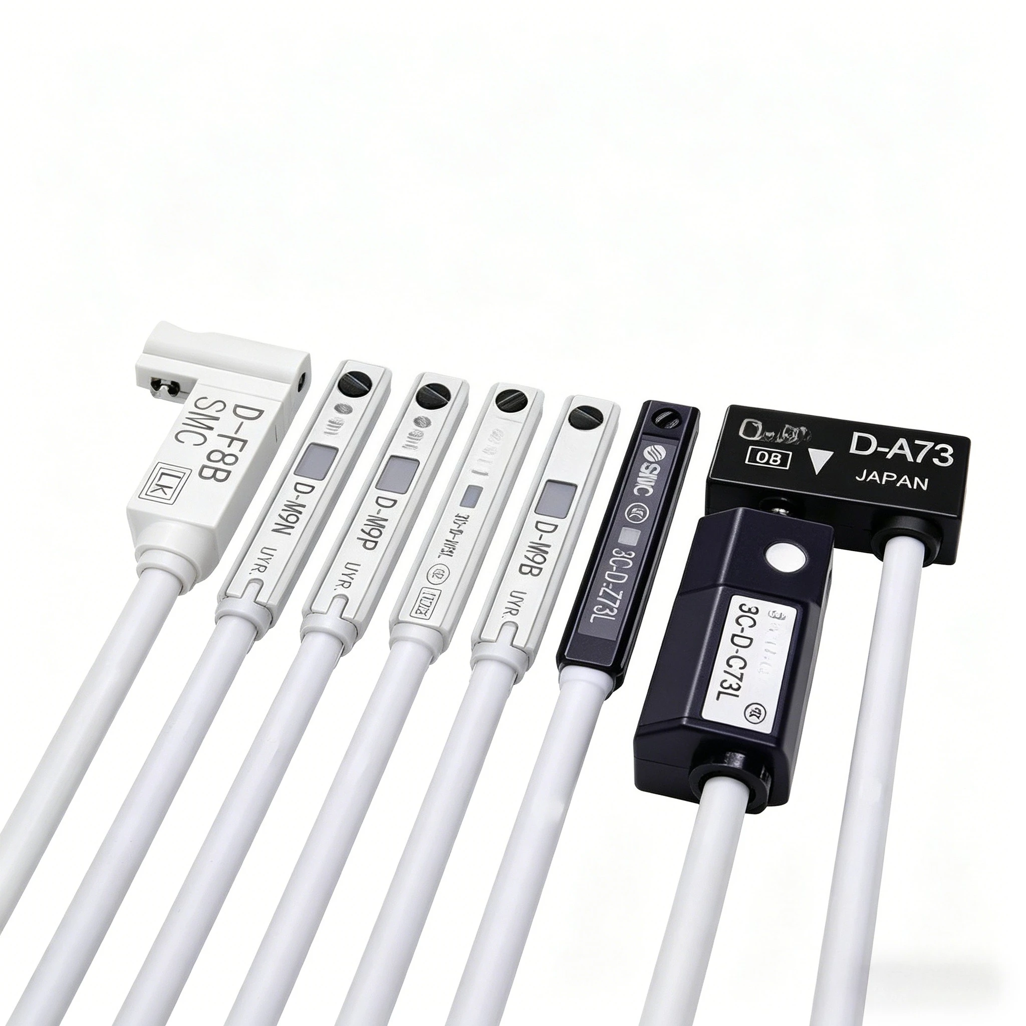 10 PCS  Magnetic Switch Signal Sensor Guide Rod Finger Slide Thin Cylinder CS1/D-M9B-F8BV-M9 N-A93